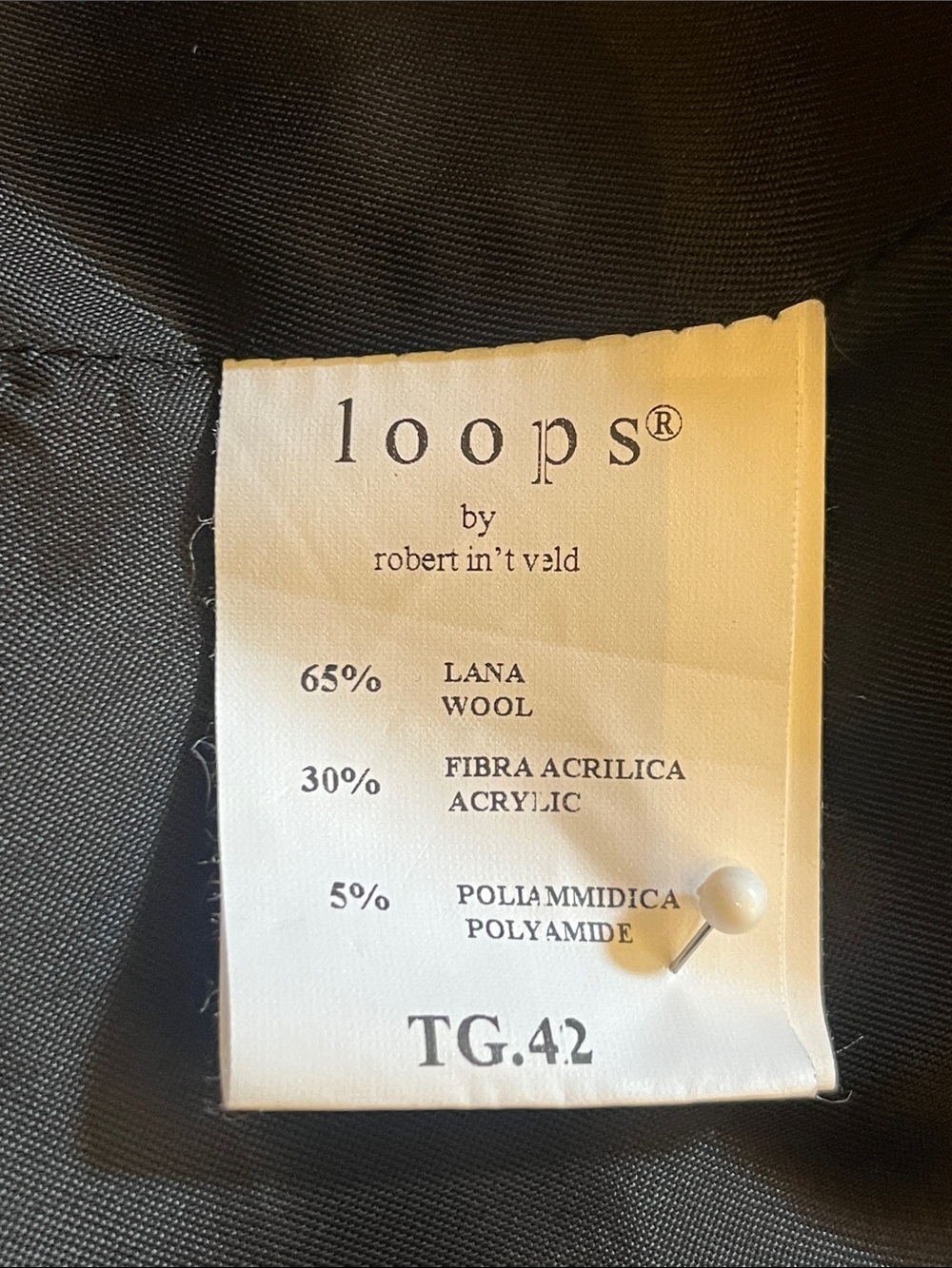 loops by ROBERT IN’T VELD Wool Coat - Picture 16 of 17